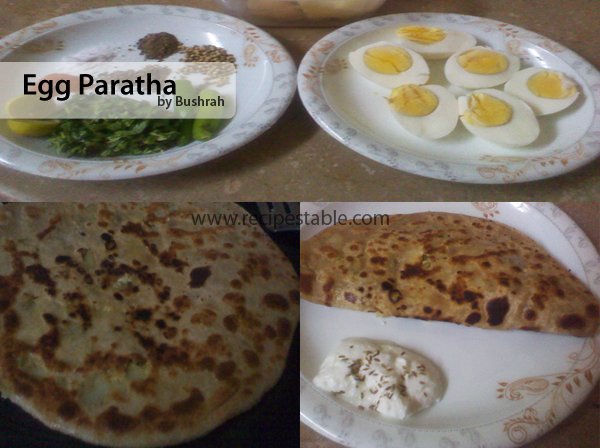 Egg Paratha Recipe