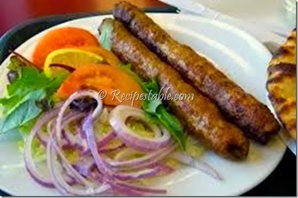 Shahi Seekh Kebabs recipe