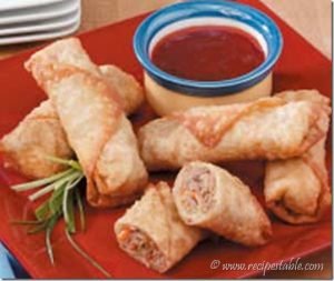 Hawaiian Egg Rolls recipe