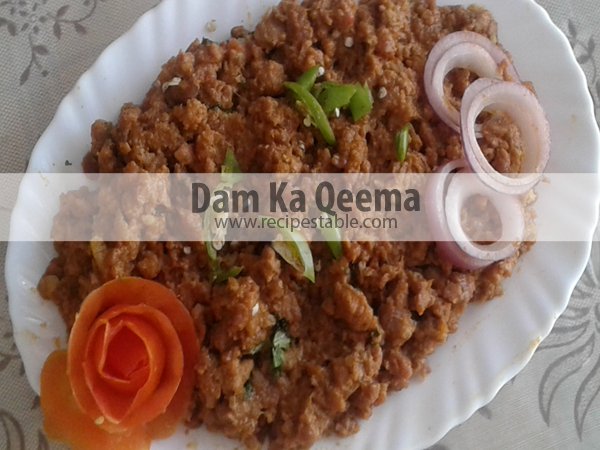 Dum Ka Qeema Recipe
