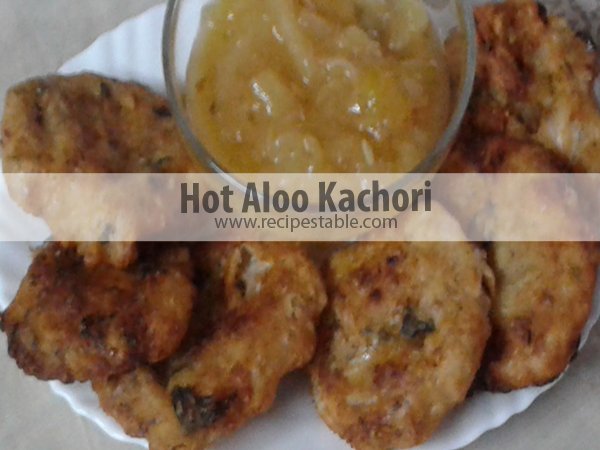 Hot Aloo Kachori Recipe