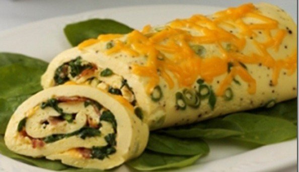 Baked Omelet Roll recipe