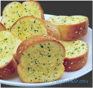 microwave garlic bread recipe