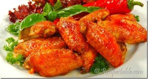 Zesty Chicken Wings recipe 