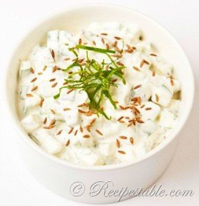 Potato Raita recipe