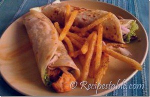 Tandoori Chicken Rolls