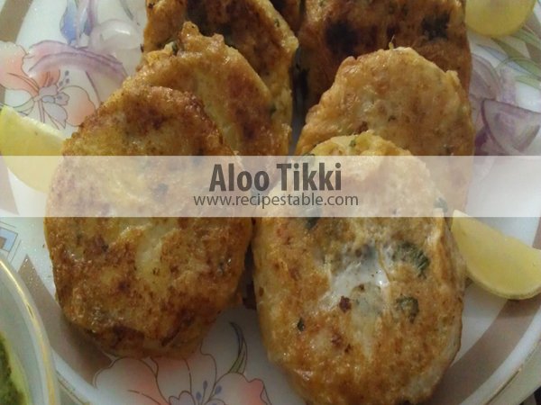 Aloo Tikki Recipe
