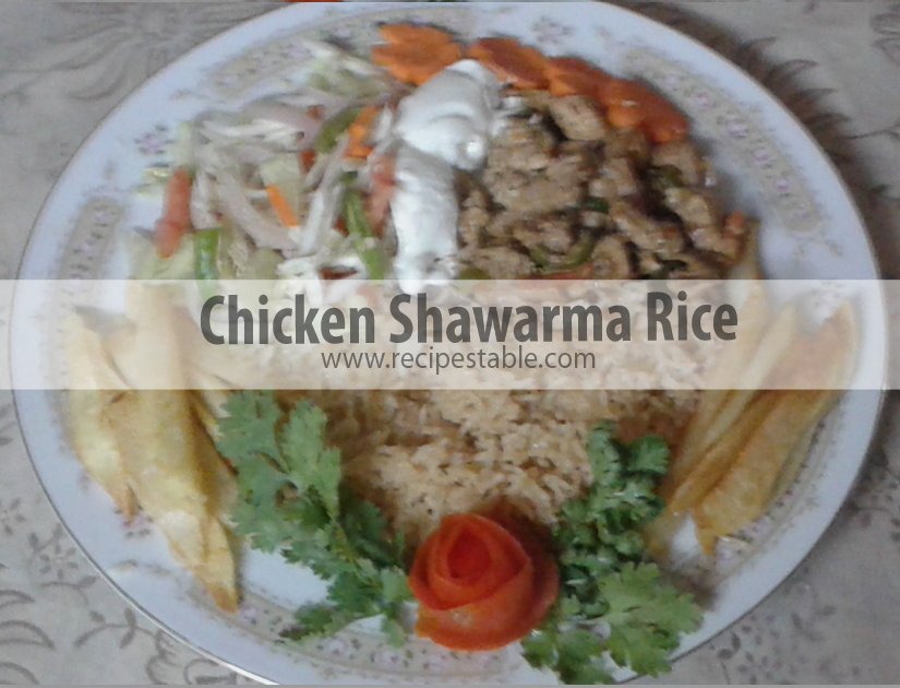 Photo: Chicken Shawarma Rice