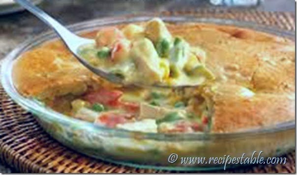 Chicken Vegetable Pot pie recipe