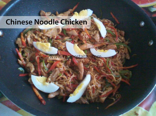 Chinese Noodle Chicken Recipe