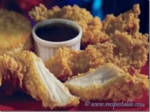 Fried chicken strips recipe
