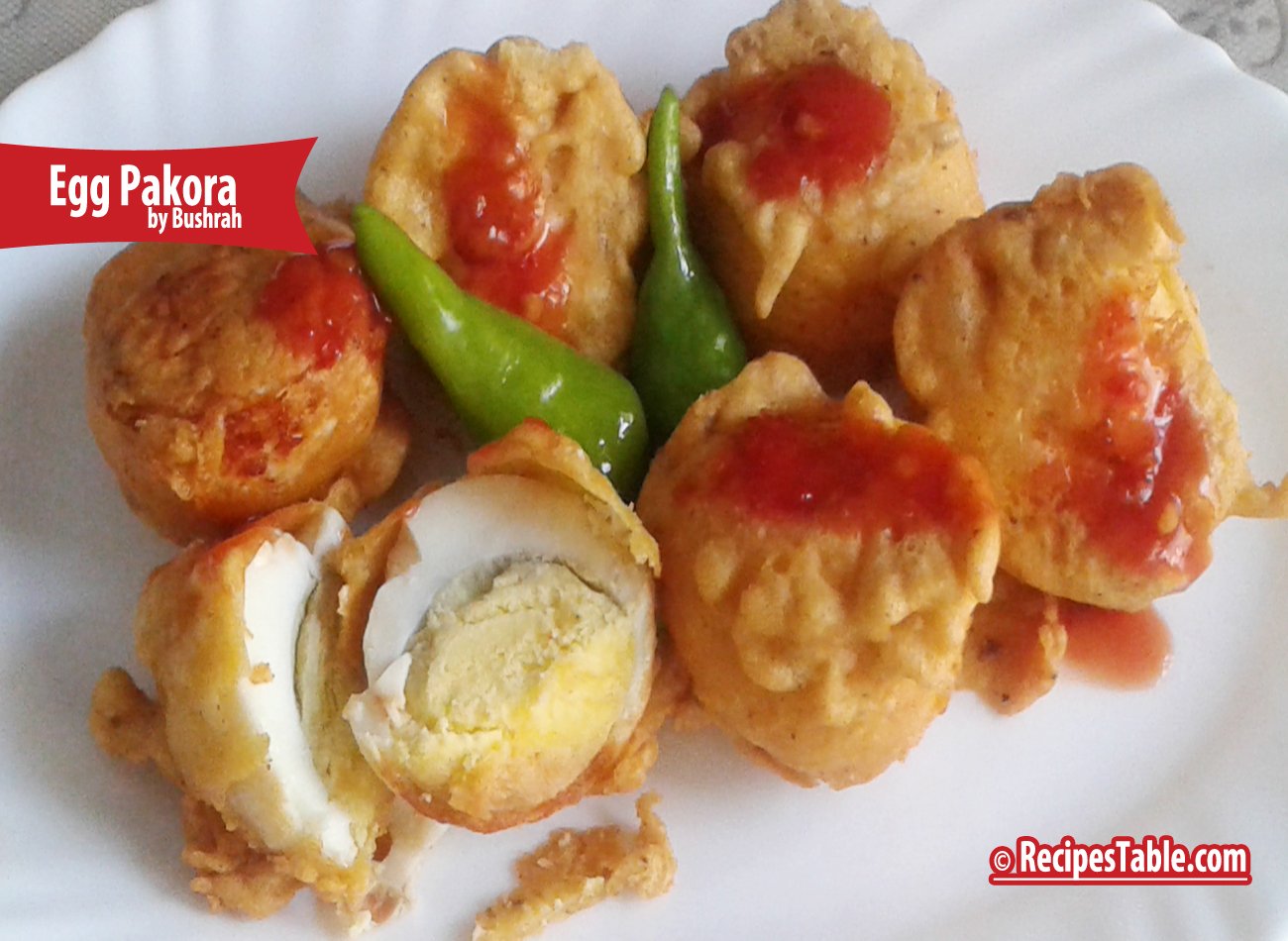 Egg Pakora recipe