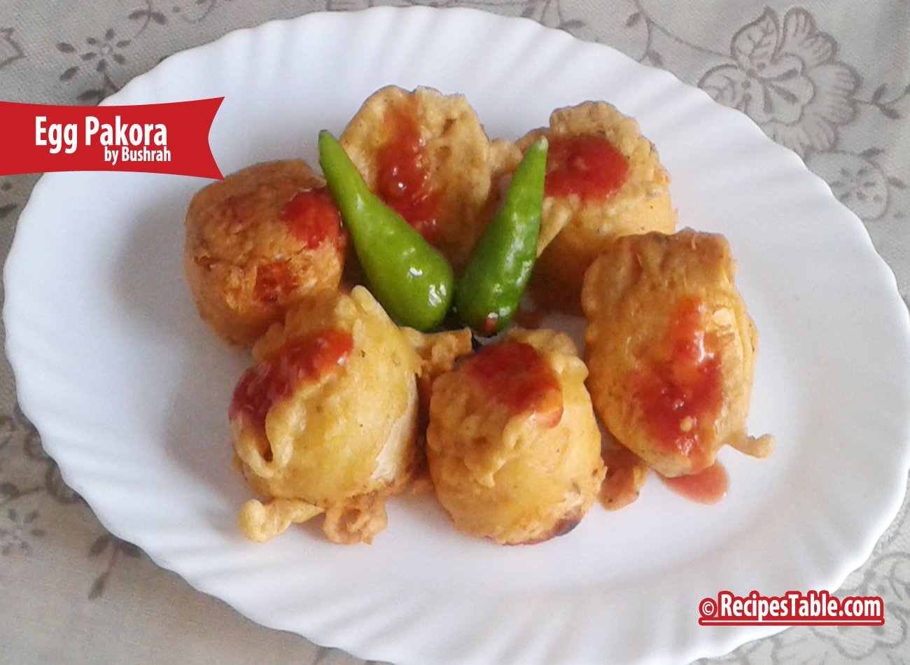 Egg Pakora recipe