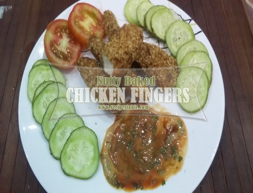Photo: Nutty Baked Chicken Fingers