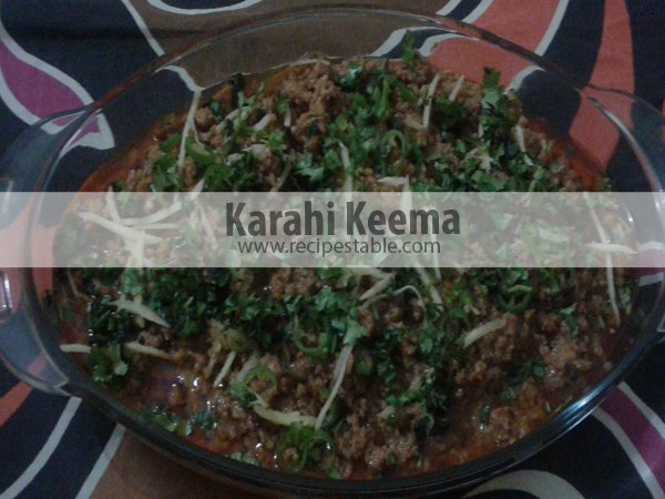 Karahi Keema Recipe