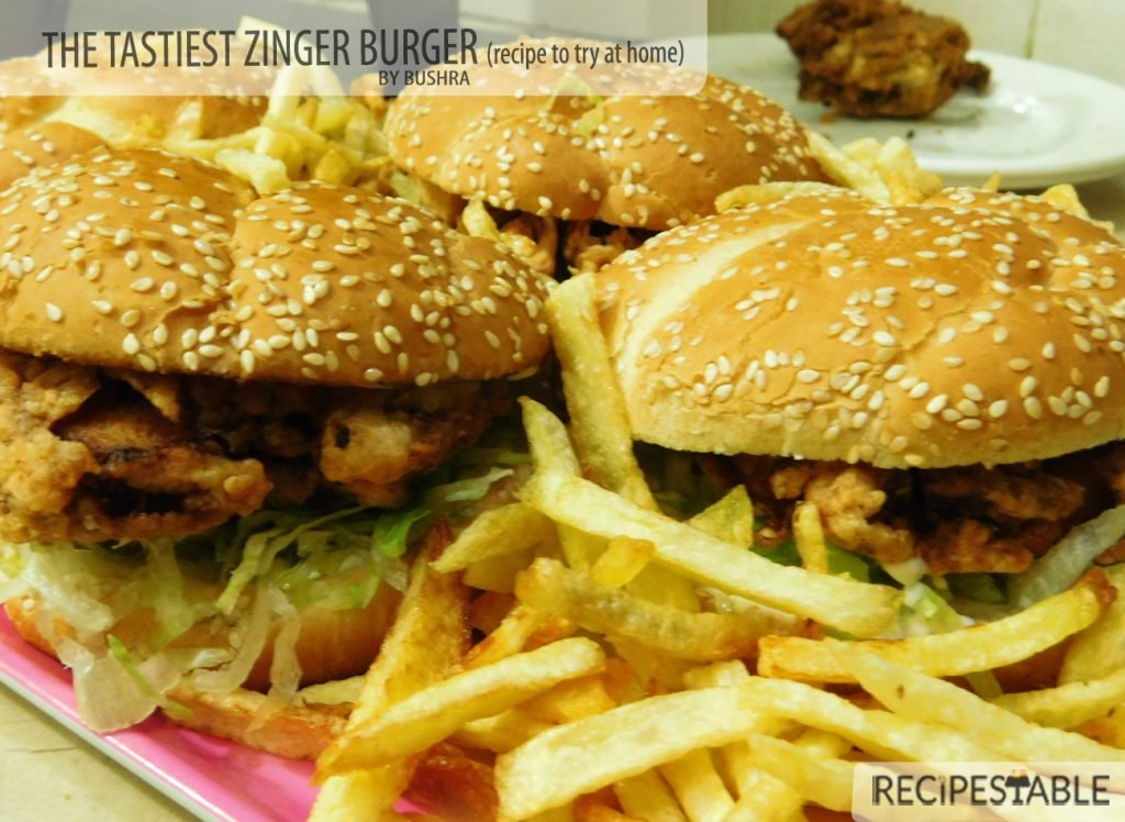 The Tastiest Zinger Burger Recipe to Try at Home