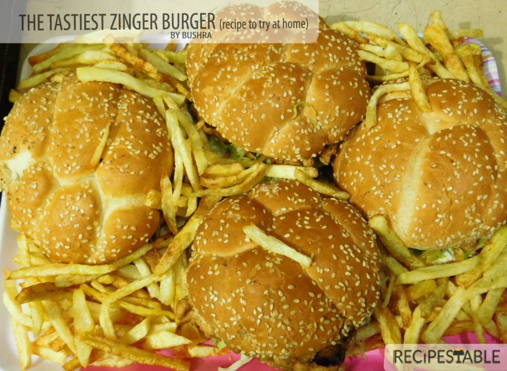 The Tastiest Zinger Burger Recipe to Try at Home
