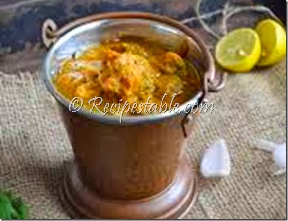 Balti Chicken recipe