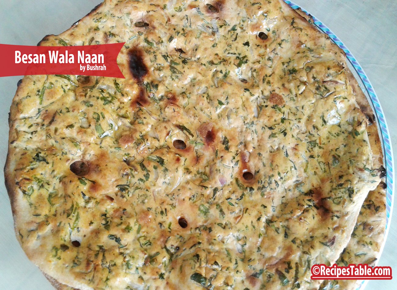 Besan wala naan Recipe