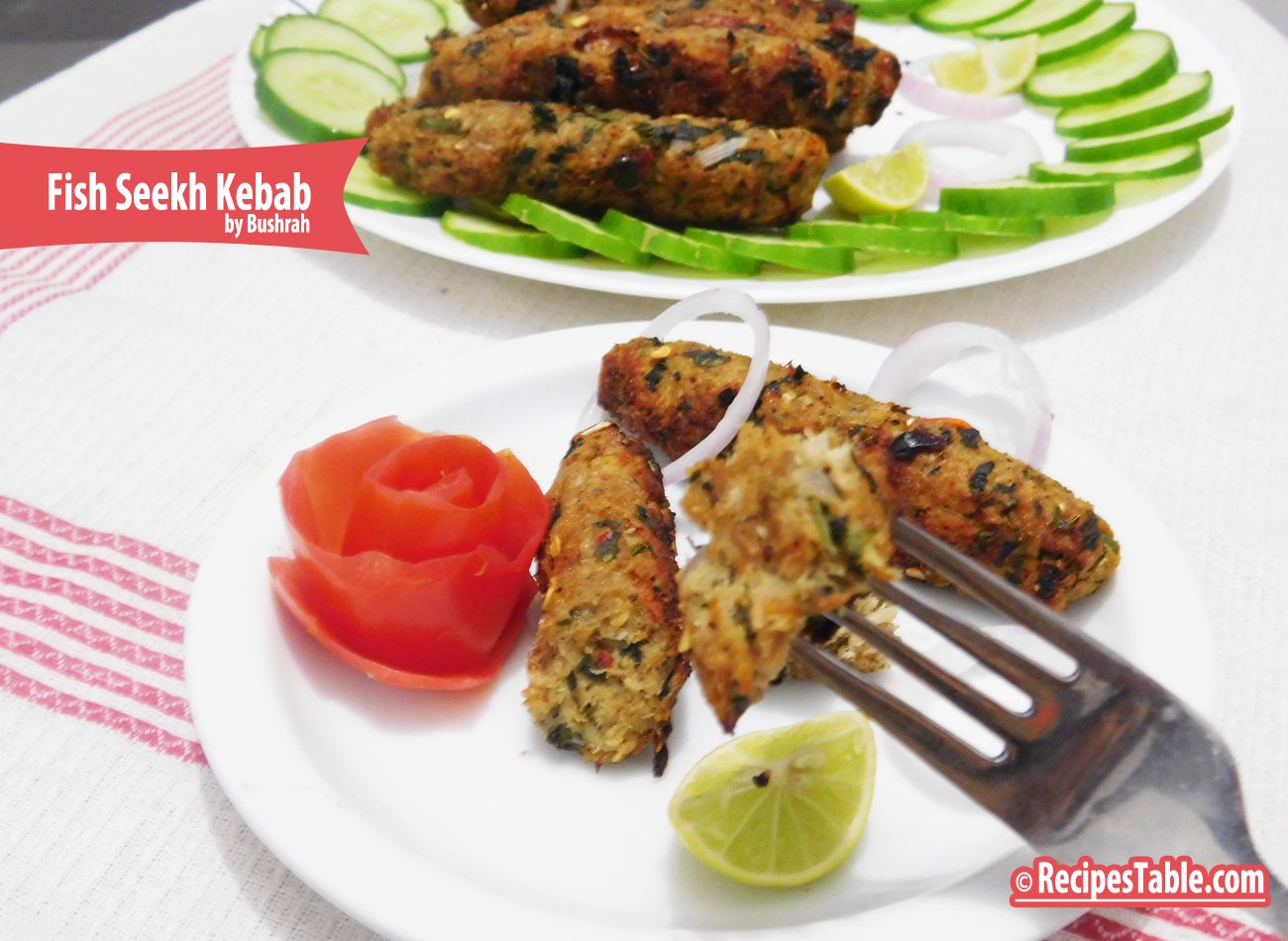Fish Seekh Kebab recipe