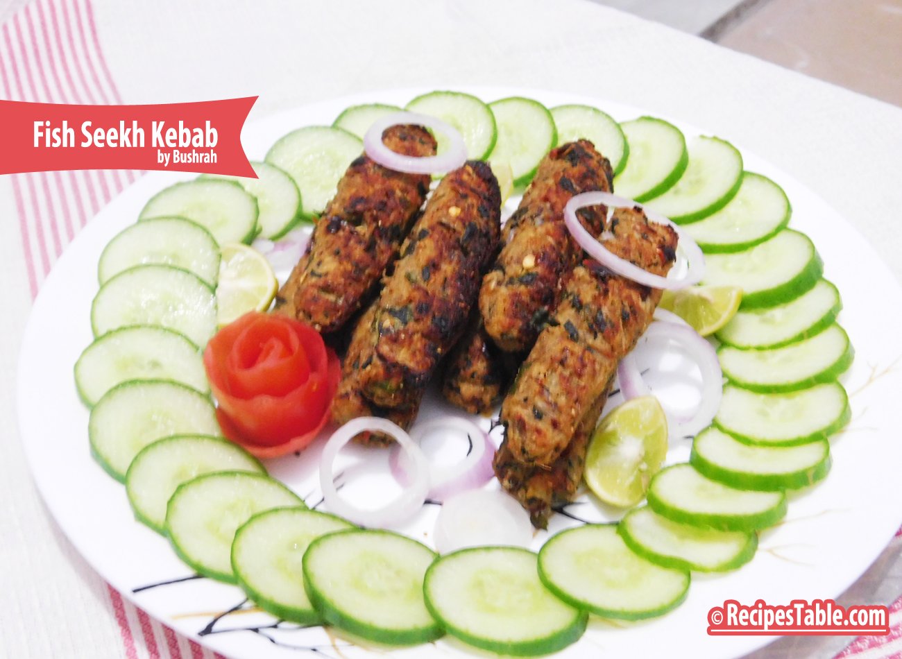 Fish Seekh Kebab recipe