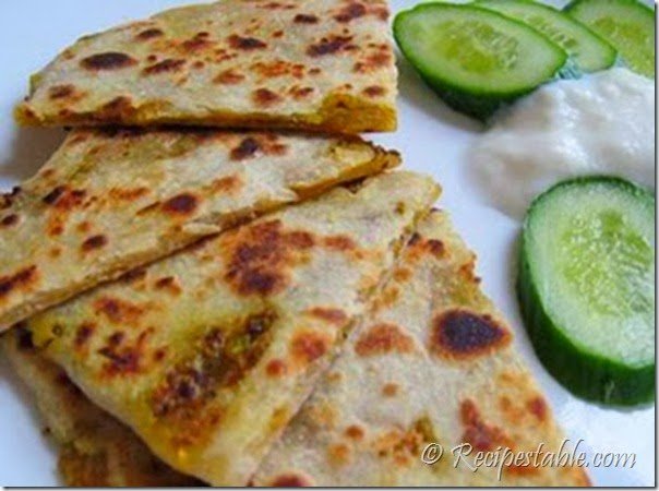 Cabbage Paratha Recipe