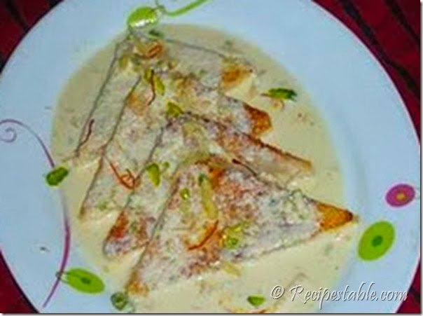 Shahi Tukra recipe