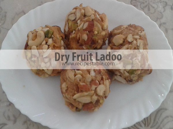 Dry Fruit Ladoo Recipe