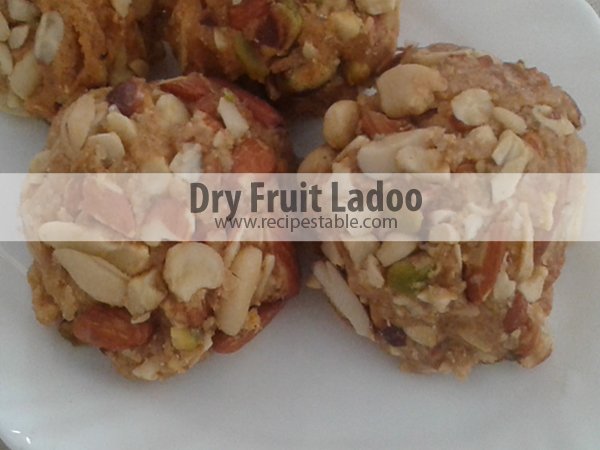 Dry Fruit Ladoo Recipe