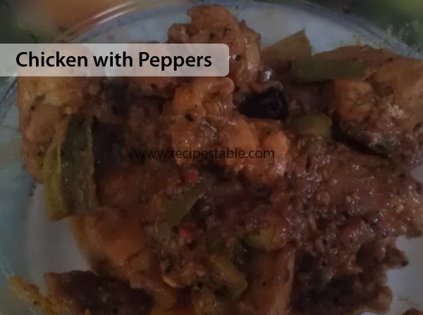 Chicken with Peppers Recipe