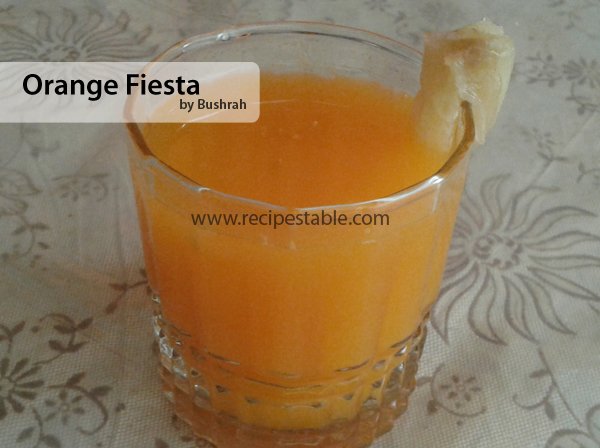 Orange Fiesta Recipe