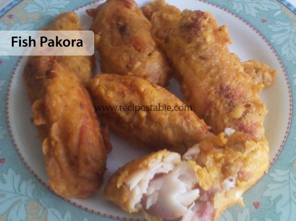 Fish Pakora Recipe