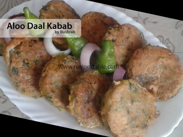 Aloo Daal Kabab Recipe