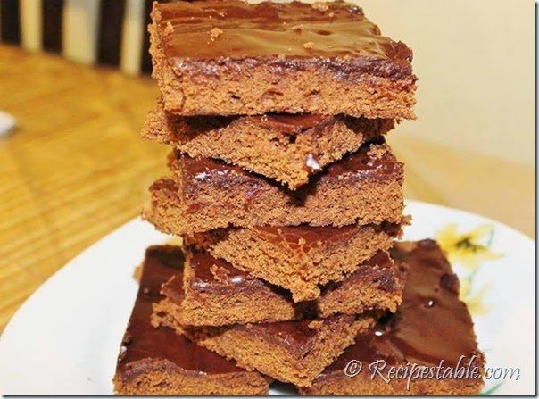 Chocolate Glazed Brownies recipe