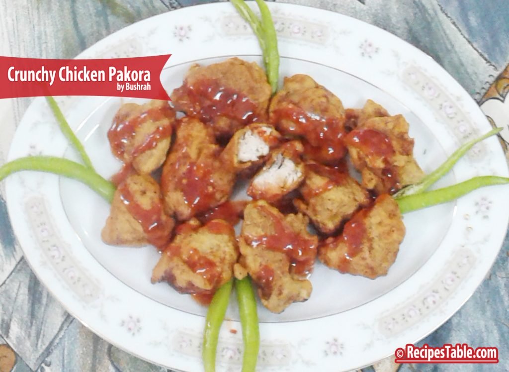 Crunchy Chicken Pakora recipe