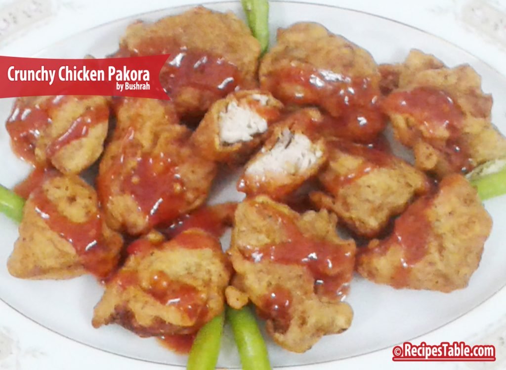 Crunchy Chicken Pakora recipe
