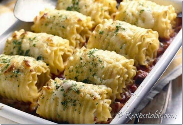 Lasagna Roll Ups recipe