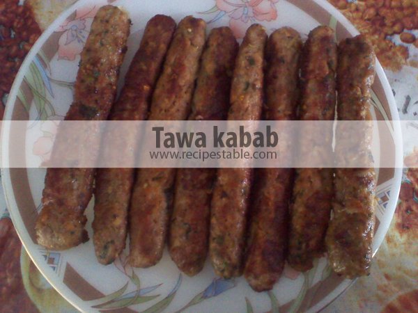 Tawa Kabab Recipe
