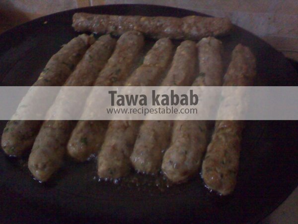 Tawa Kabab's on Griddle