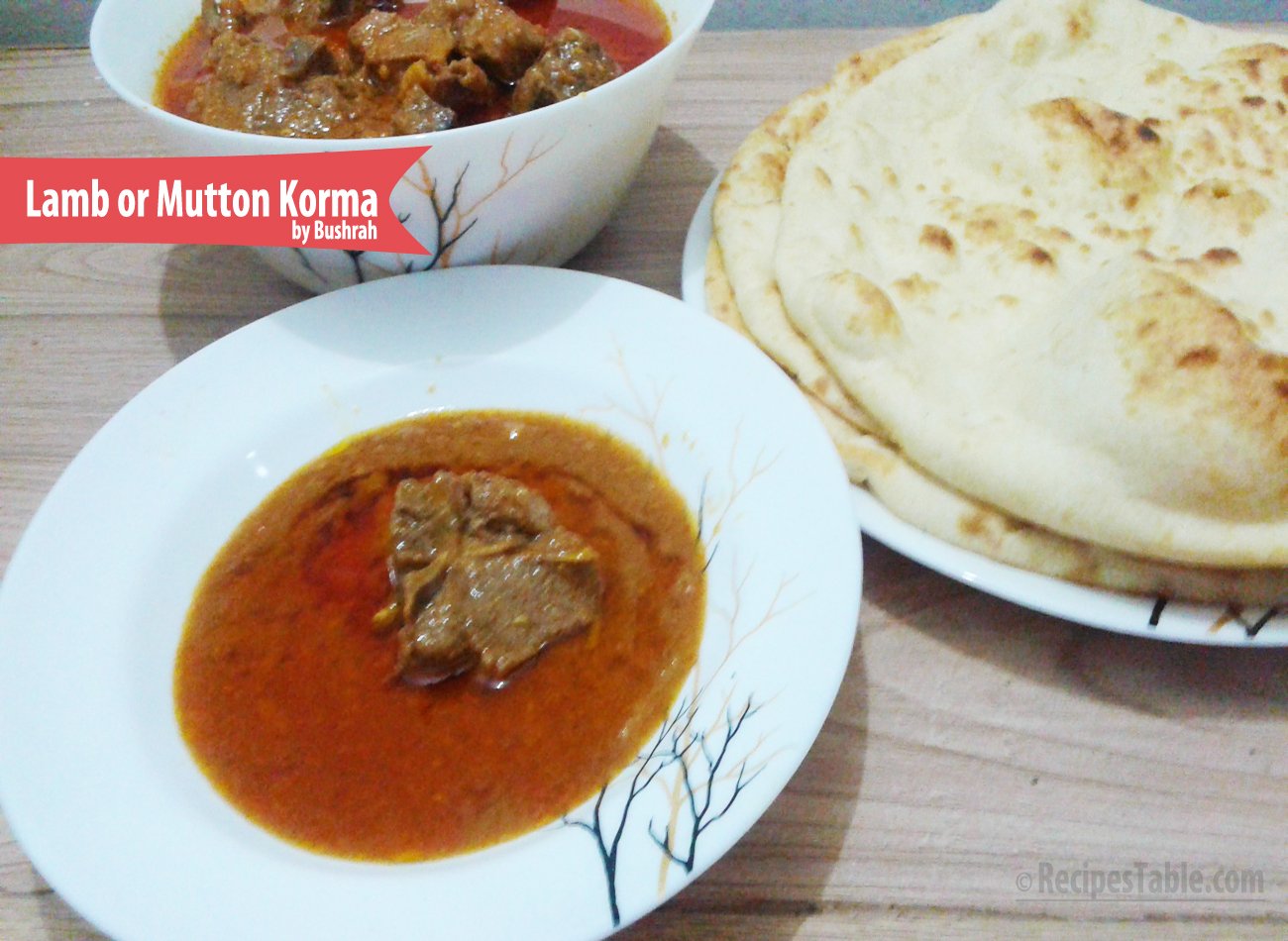 Lamb Mutton Korma recipe