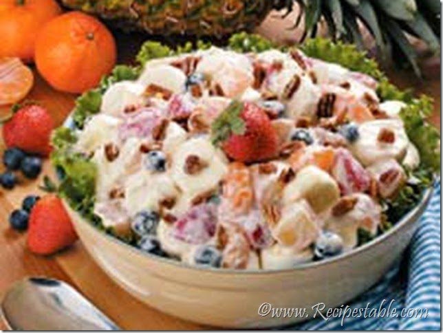 Cream Cheese Fruit Salad