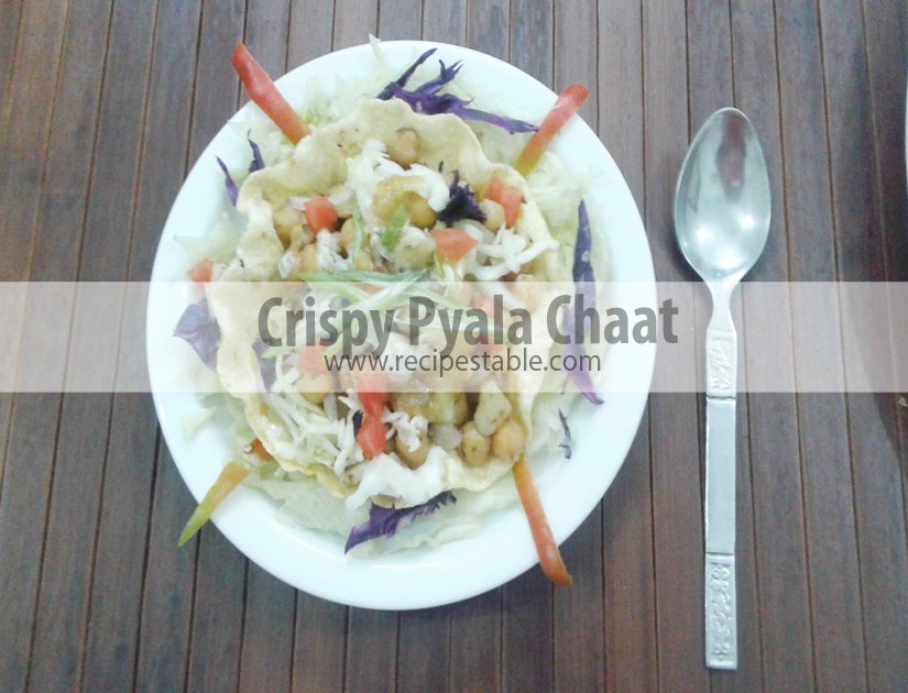 Crispy Pyala Chaat Recipe