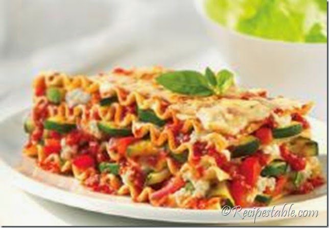Vegetarian Lasagna Recipe