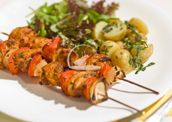 Chicken Jalfrezi Kebabs Recipe