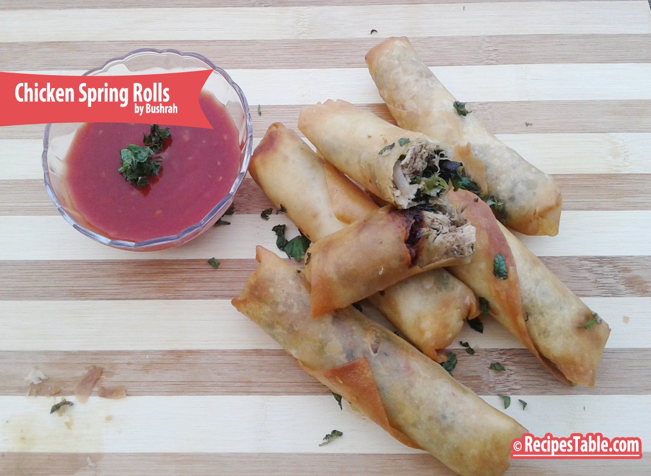 Chicken Spring Rolls