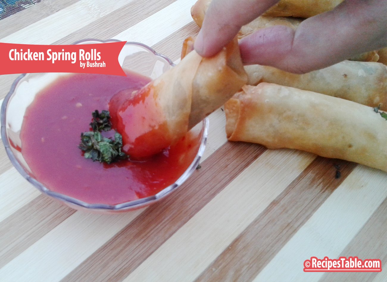 Chicken Spring Rolls