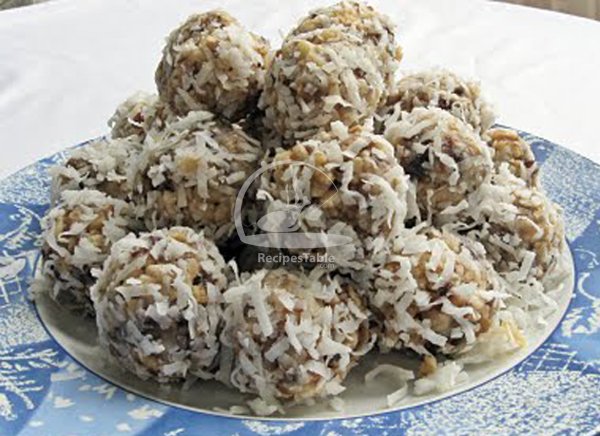Coconut Date Balls Recipe by Rida Aftab