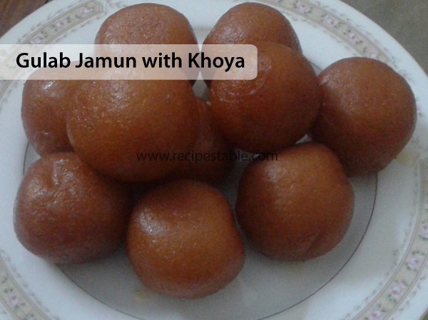 Gulab Jamun Recipe with Khoya