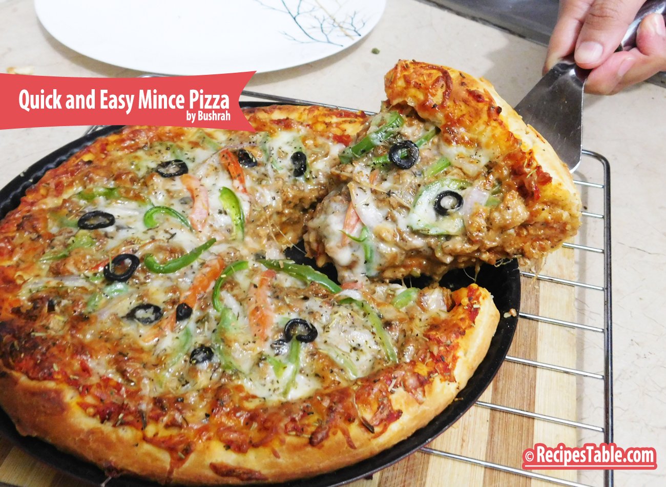 Quick and Easy Mince Pizza