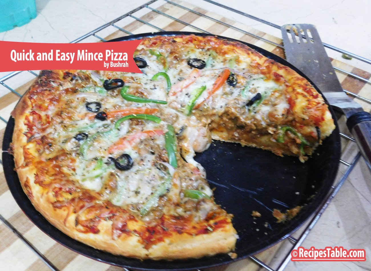 Quick and Easy Mince Pizza